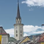 Das Wahrzeichen von Villach die St. Jakob Kirche